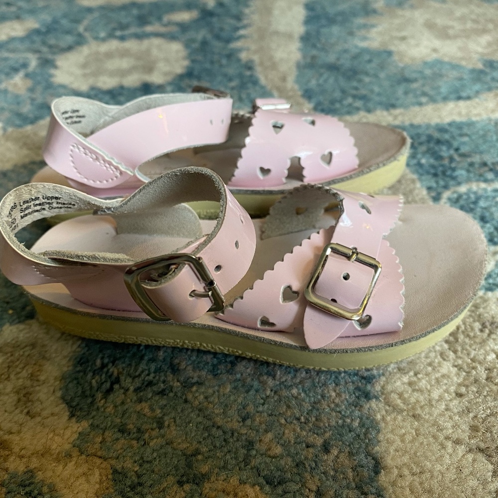 Sun Sans Heart Sandals Pink